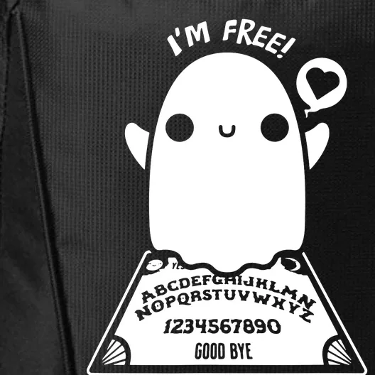 Funny Ghost Summoning Spirits Halloween Ouija Board City Backpack