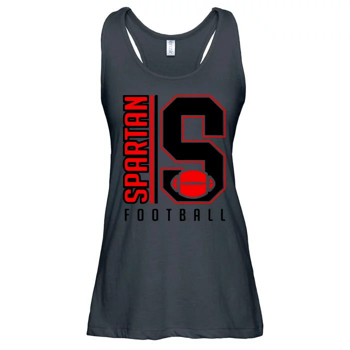 Football Gift, Spartan Football Ladies Essential Flowy Tank