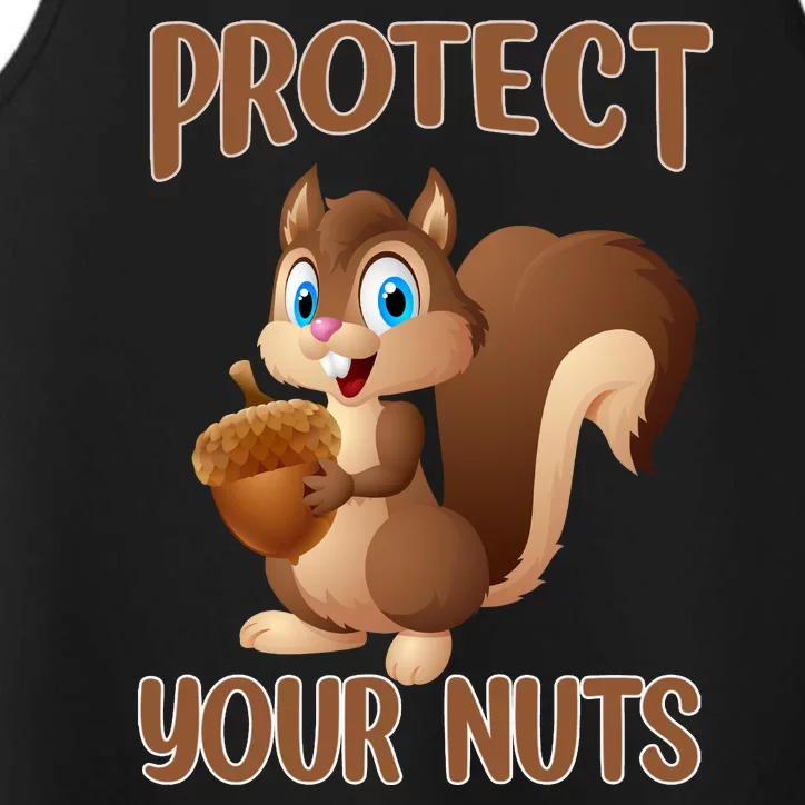 Food Gift Squirrel Protect Your Nuts Squirrel Performance Tank