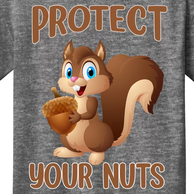 Food Gift Squirrel Protect Your Nuts Squirrel Kids T-Shirt