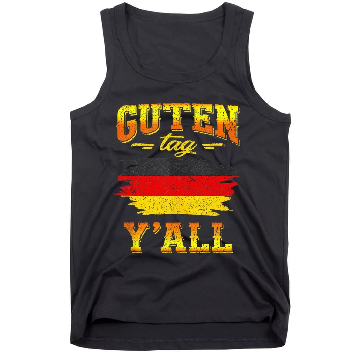 Funny German Saying Quote Joke Germany Flag Tank Top