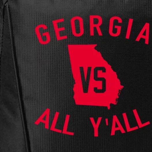 Funny Georgia Shirt Georgia Vs All Y'all City Backpack