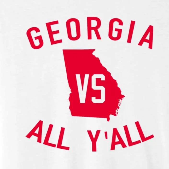 Funny Georgia Shirt Georgia Vs All Y'all ChromaSoft Performance T-Shirt