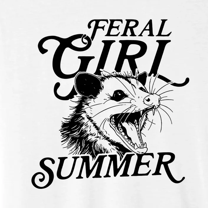 Feral Girl Summer Opossum ChromaSoft Performance T-Shirt