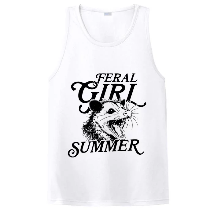 Feral Girl Summer Opossum Performance Tank