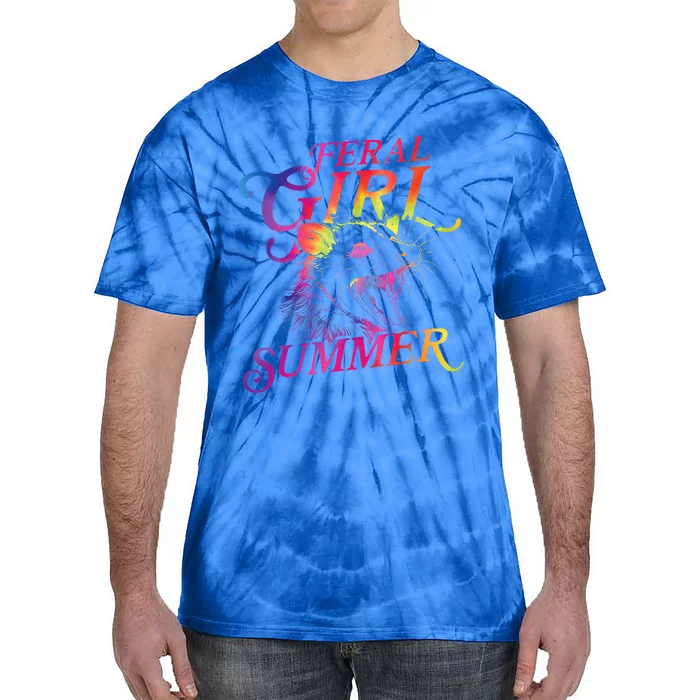 Feral Girl Summer Tie-Dye T-Shirt