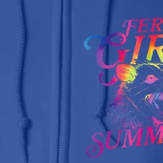 Feral Girl Summer Full Zip Hoodie