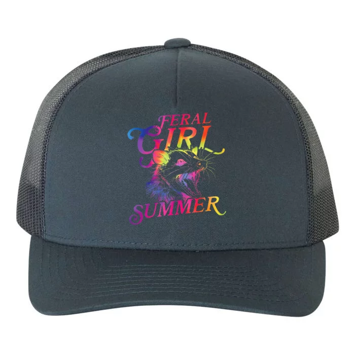 Feral Girl Summer Yupoong Adult 5-Panel Trucker Hat