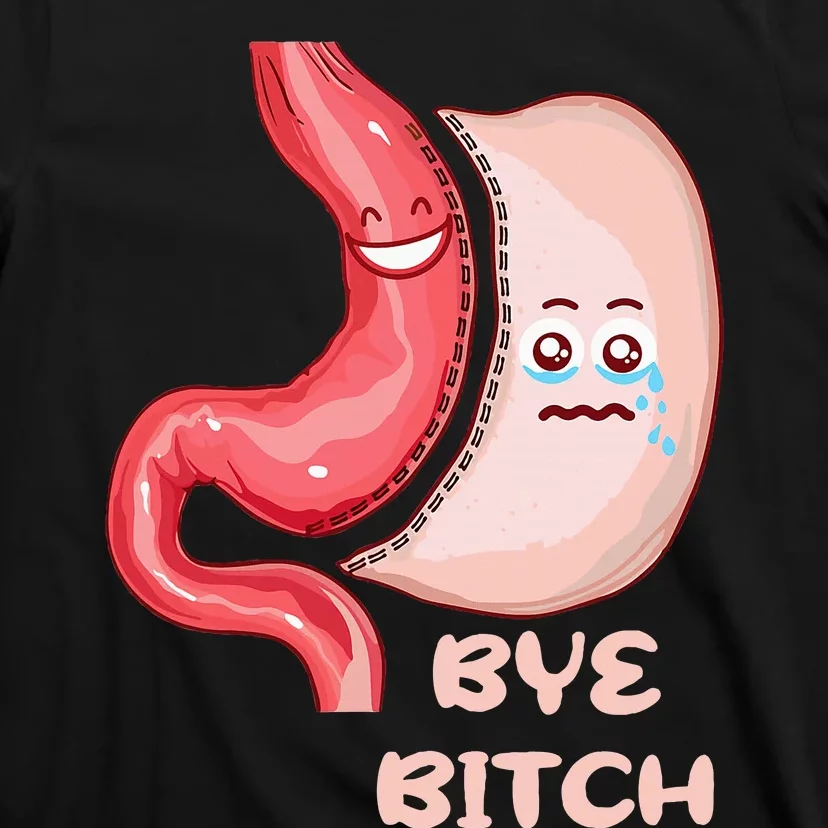 Funny Gastric Sleeve Bariatric Vsg Surgery Gastric Awareness T-Shirt