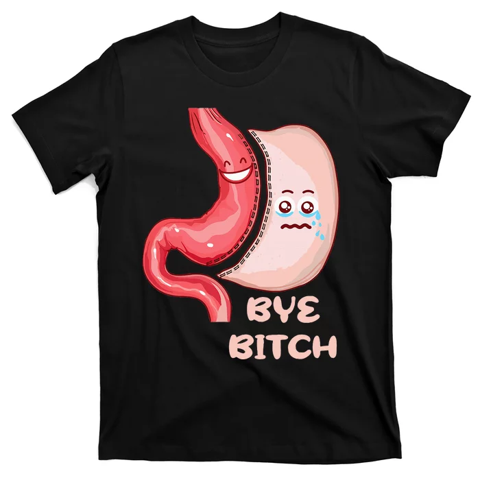 Funny Gastric Sleeve Bariatric Vsg Surgery Gastric Awareness T-Shirt