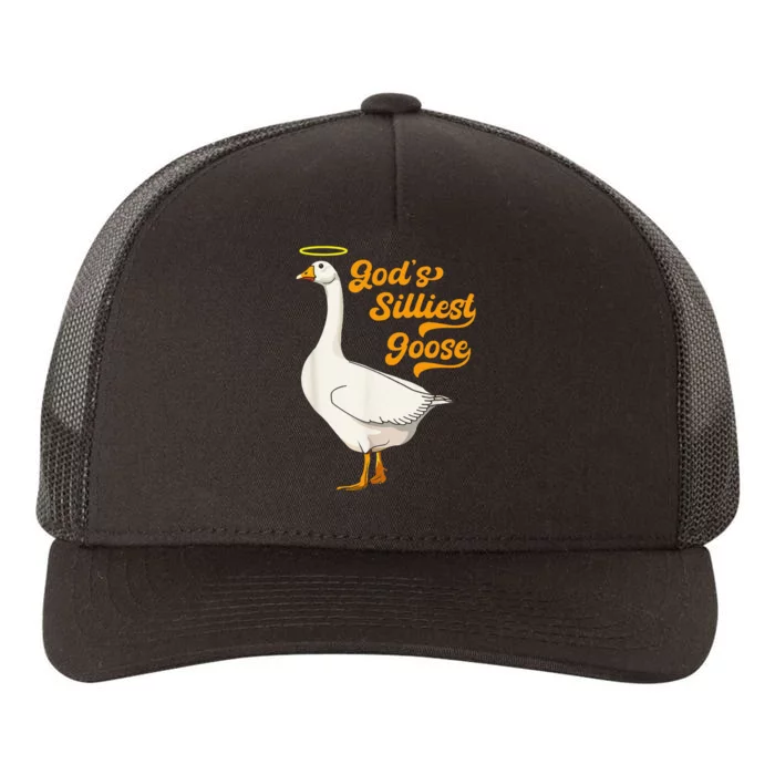 Funny GodS Silliest Goose Funny Yupoong Adult 5-Panel Trucker Hat