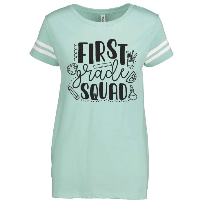 First Grade Squad Teacher Enza Ladies Jersey Football T-Shirt