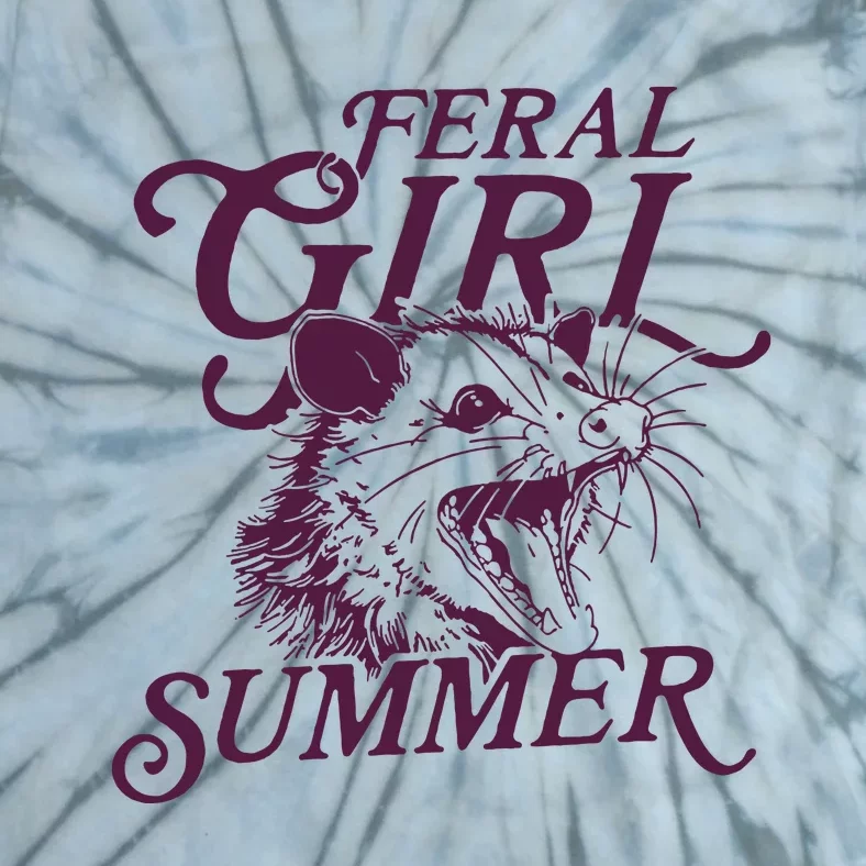 Feral Girl Summer Tie-Dye T-Shirt