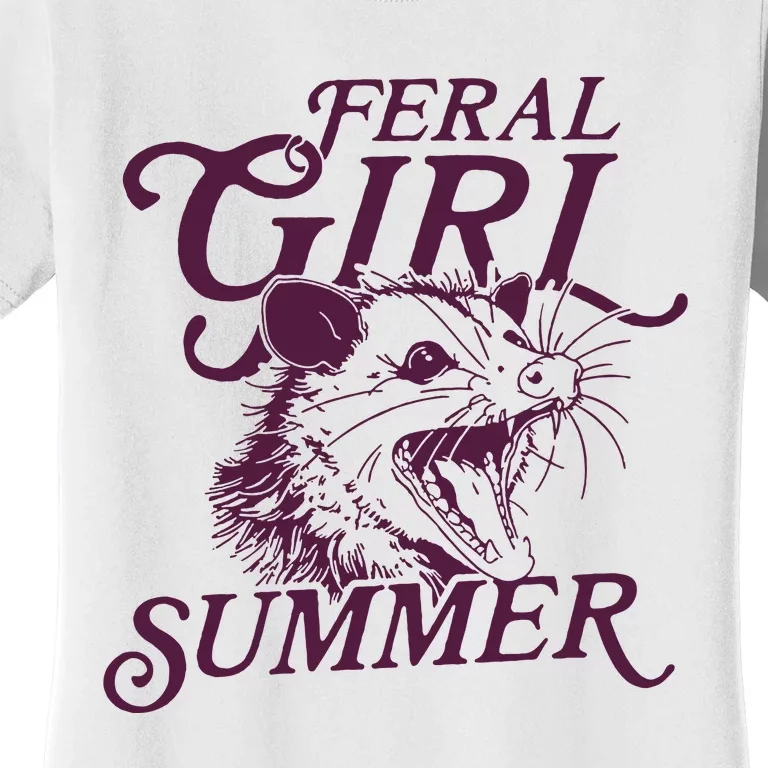 Feral Girl Summer Women's T-Shirt