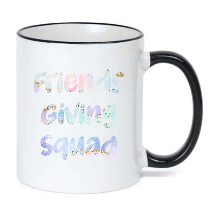 Friends Giving Squad Gift Black Color Changing Mug