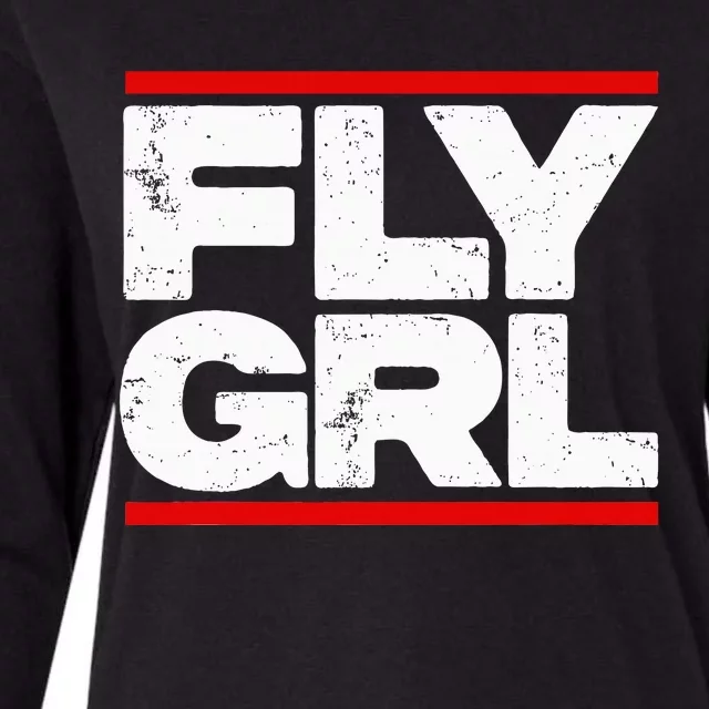 Fly Grl Survival Of The Thickest Mavis Beamont Womens Cotton Relaxed Long Sleeve T-Shirt