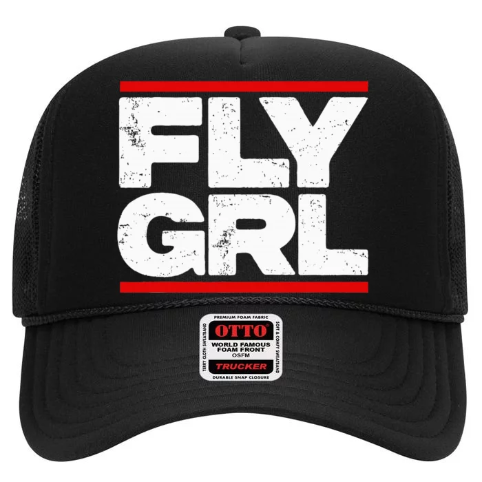 Fly Grl Survival Of The Thickest Mavis Beamont High Crown Mesh Trucker Hat