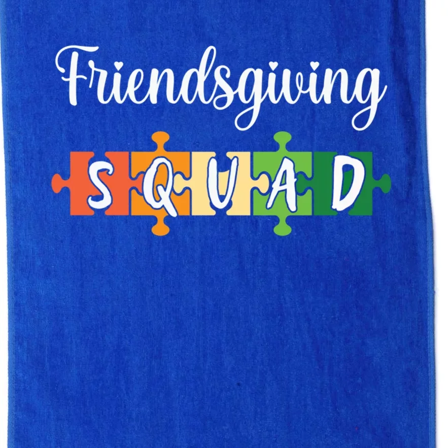 Friends Giving Squad Funny Best Friend Gift Platinum Collection Golf Towel