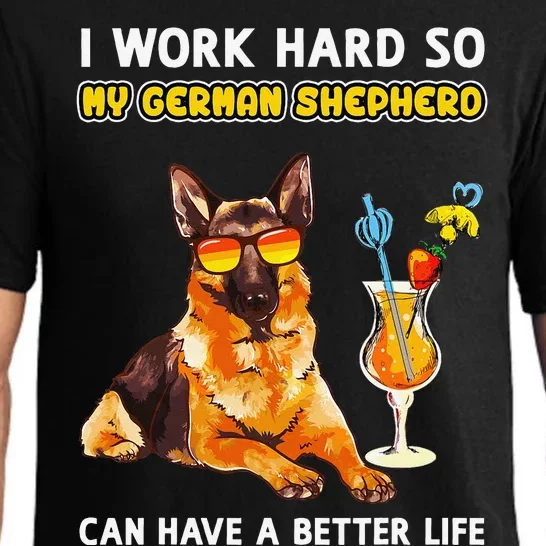 Funny German Shepherd Gifts German Shepherd Lover Pajama Set