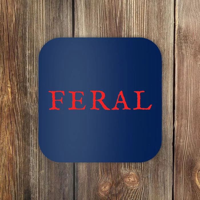 Feral Girl Summer Coaster