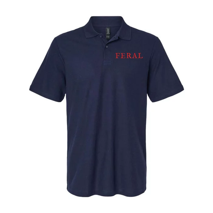 Feral Girl Summer Softstyle Adult Sport Polo