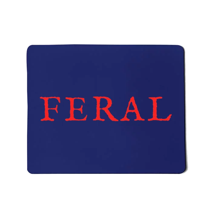 Feral Girl Summer Mousepad