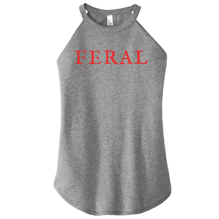 Feral Girl Summer Women’s Perfect Tri Rocker Tank