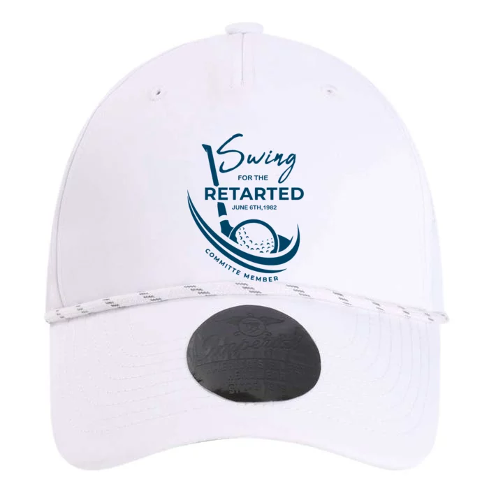 Funny Golf Sayings Swing For The Retarded Performance The Dyno Cap