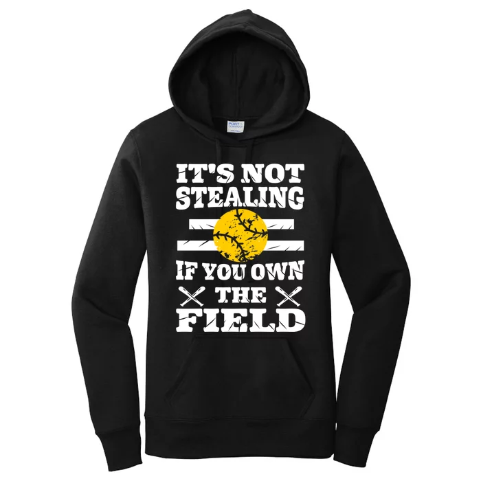 Funny Gift Softball Hoodies For Player Women's Pullover Hoodie