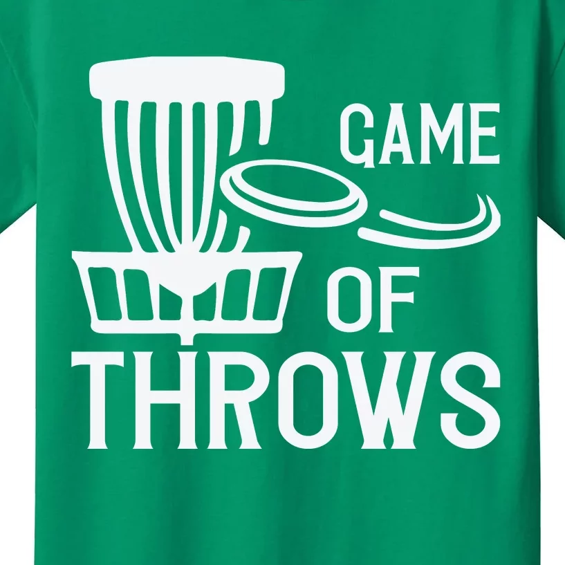 Frisbee Golf Shirt Game Of Throws Disc Golf Kids T-Shirt