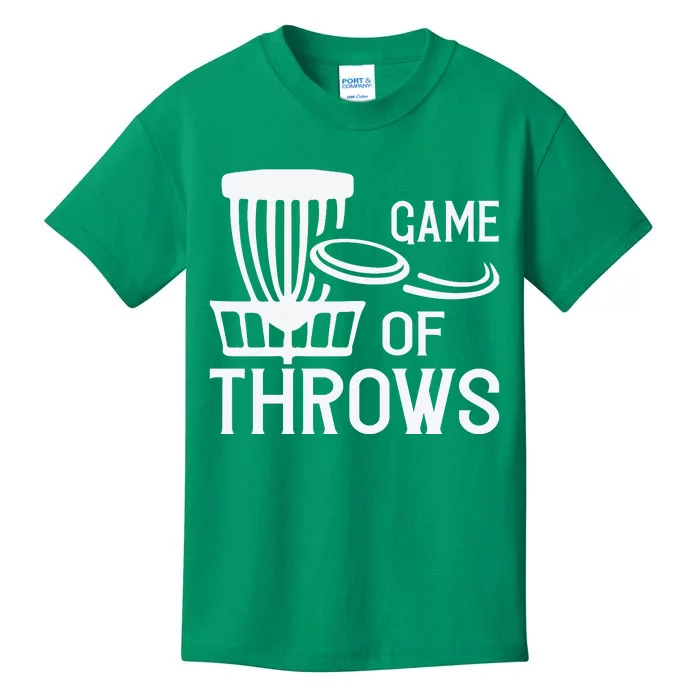 Frisbee Golf Shirt Game Of Throws Disc Golf Kids T-Shirt