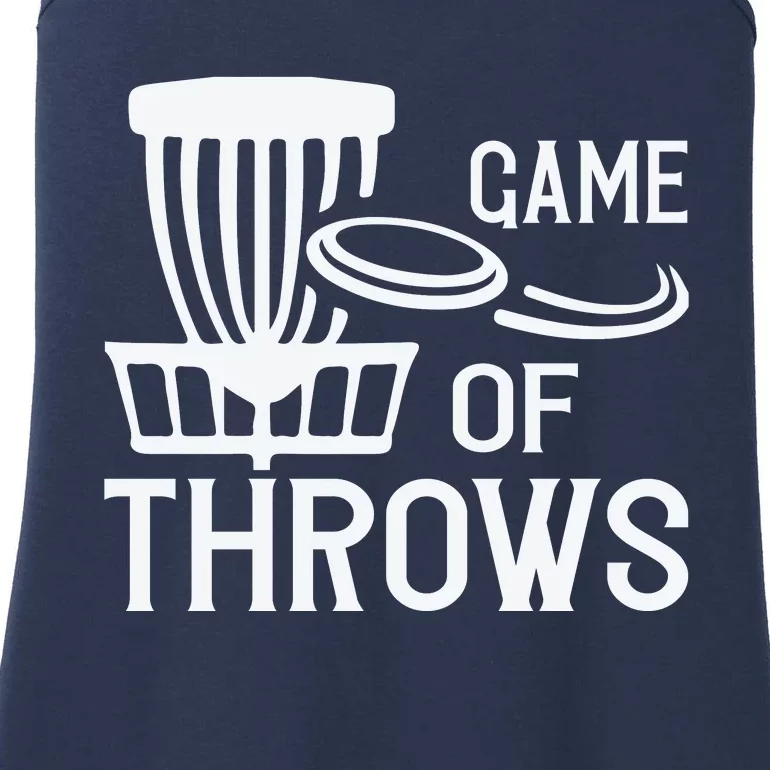 Frisbee Golf Shirt Game Of Throws Disc Golf Ladies Essential Tank