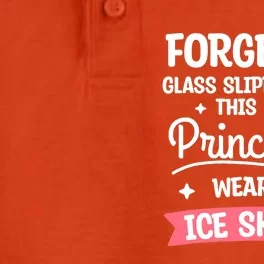 Forget Glass Slippers This Princess Wears Ice Skates Skating Dry Zone Grid Performance Polo