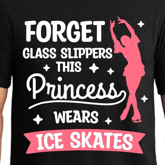 Forget Glass Slippers This Princess Wears Ice Skates Skating Pajama Set