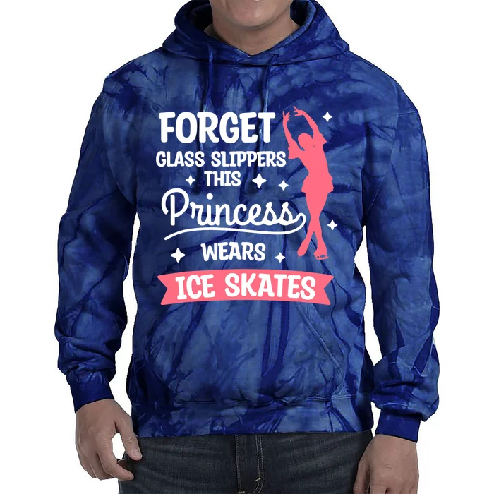 Forget Glass Slippers This Princess Wears Ice Skates Skating Tie Dye Hoodie