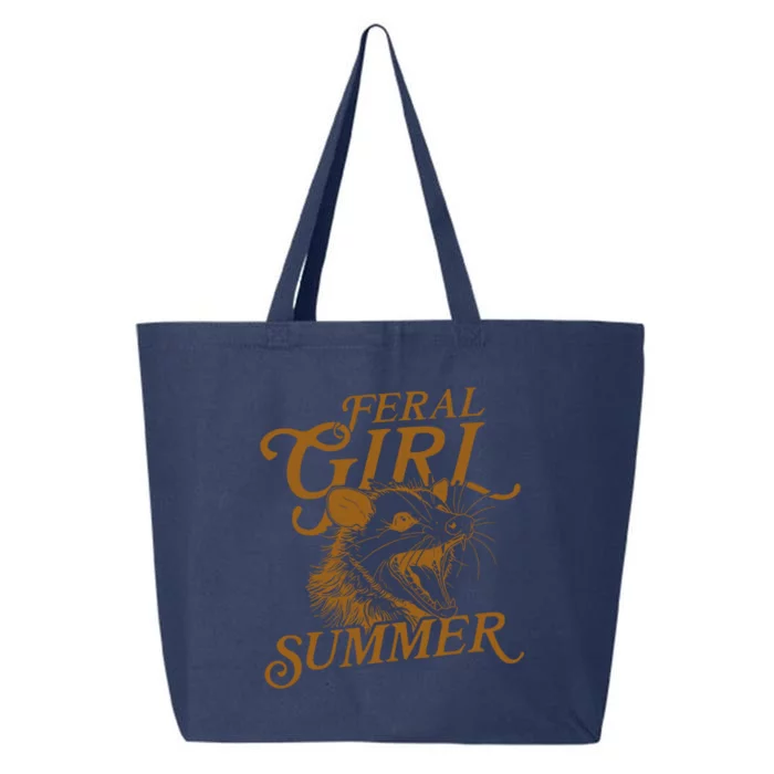 Feral Girl Summer Funny 25L Jumbo Tote