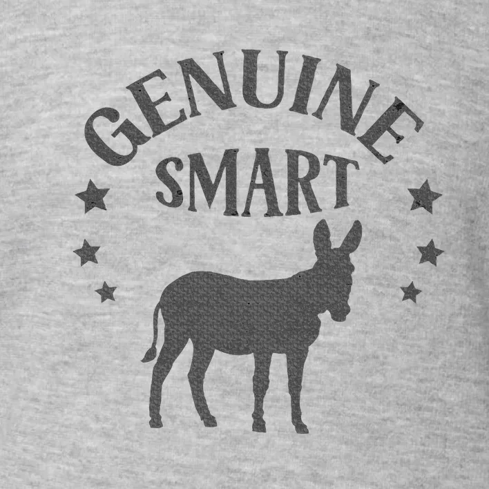 Funny Genuine Smart Ass Donkey Graphic Toddler Sweatshirt