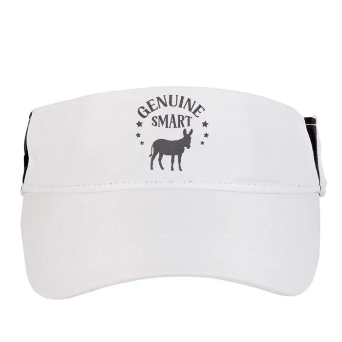 Funny Genuine Smart Ass Donkey Graphic Adult Drive Performance Visor