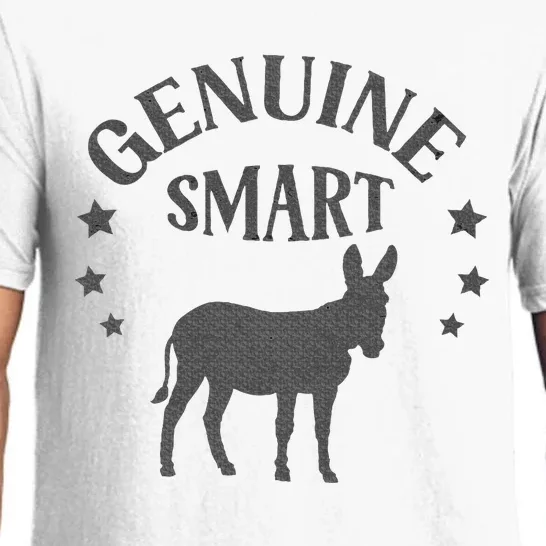 Funny Genuine Smart Ass Donkey Graphic Pajama Set