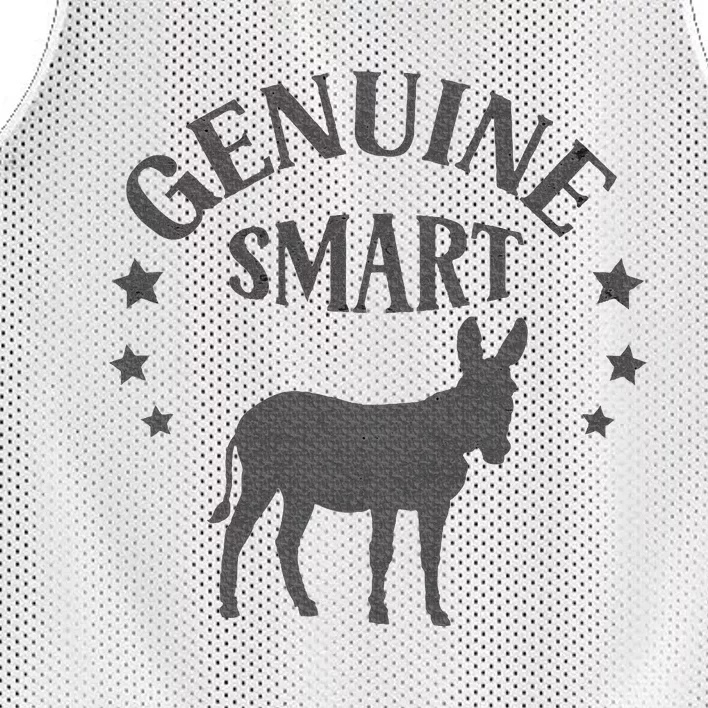 Funny Genuine Smart Ass Donkey Graphic Mesh Reversible Basketball Jersey Tank