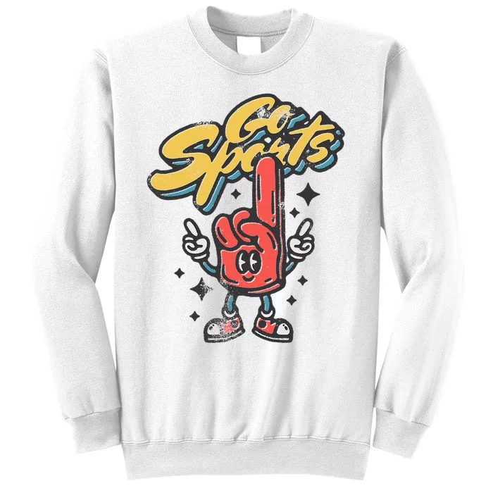 Funny Go Sports F.oam Finger Sweatshirt