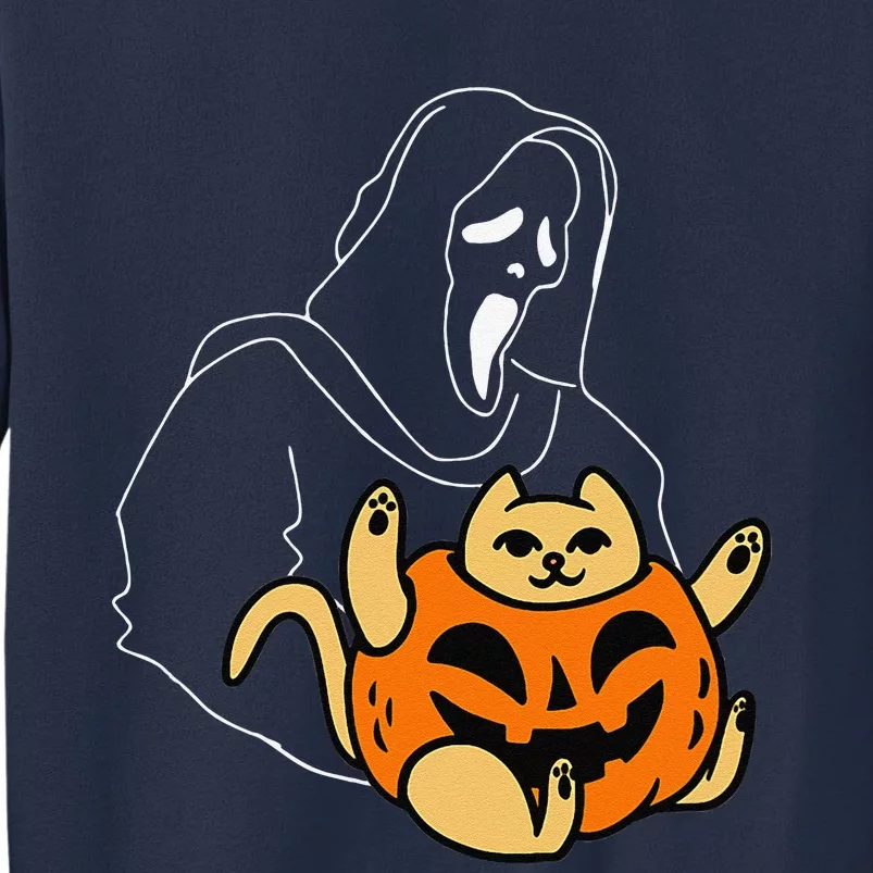 Funny Ghostface Scream Halloween Sweatshirt