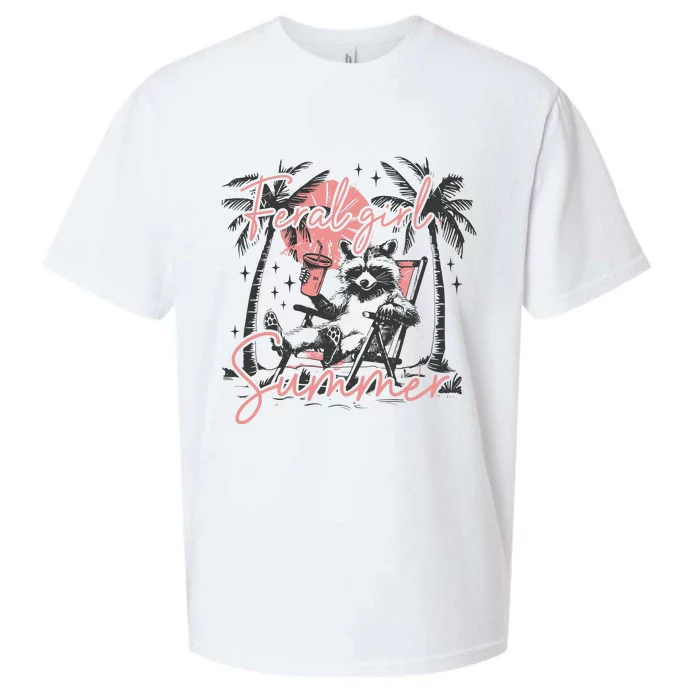 Feral Girl Summer Sueded Cloud Jersey T-Shirt