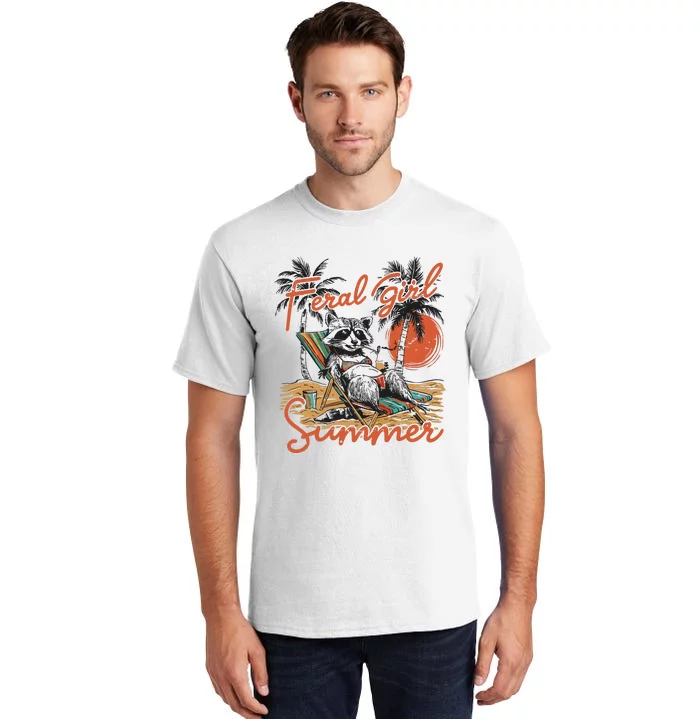 Feral Girl Summer Tall T-Shirt