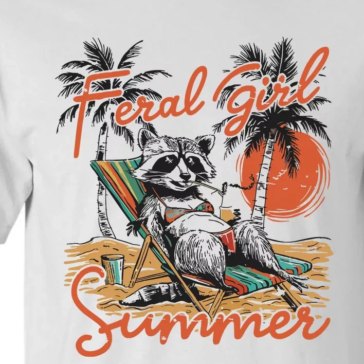 Feral Girl Summer Tall T-Shirt