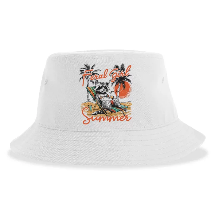 Feral Girl Summer Sustainable Bucket Hat