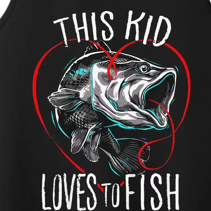 Fishing Gift This Loves To Fish Performance Tank