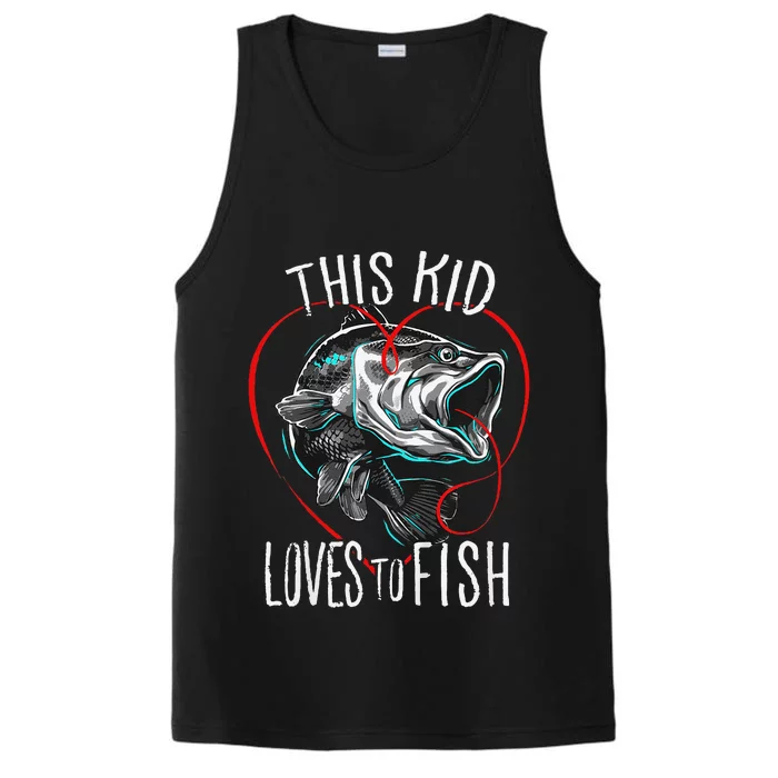 Fishing Gift This Loves To Fish Performance Tank