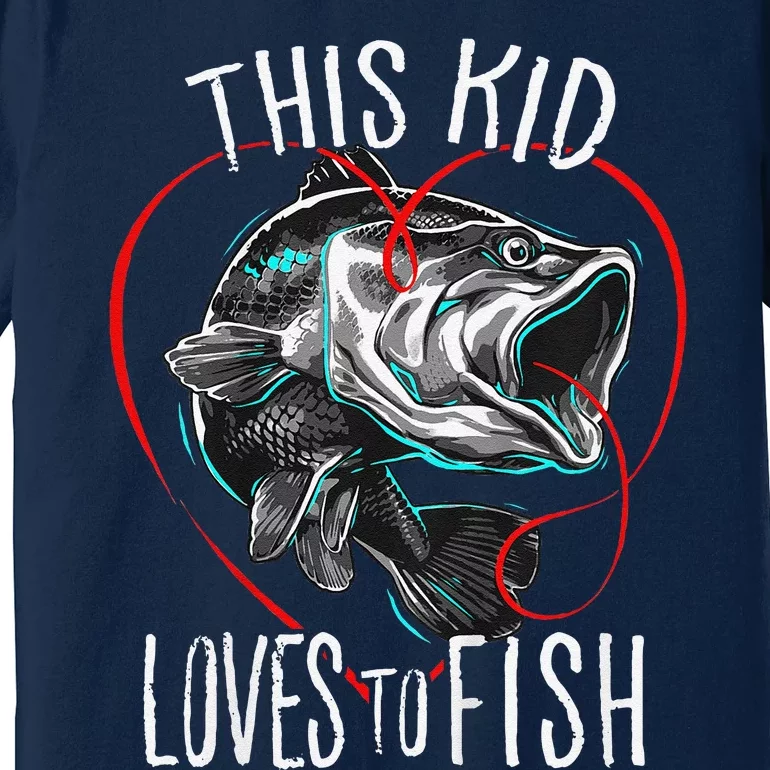 Fishing Gift This Loves To Fish Premium T-Shirt