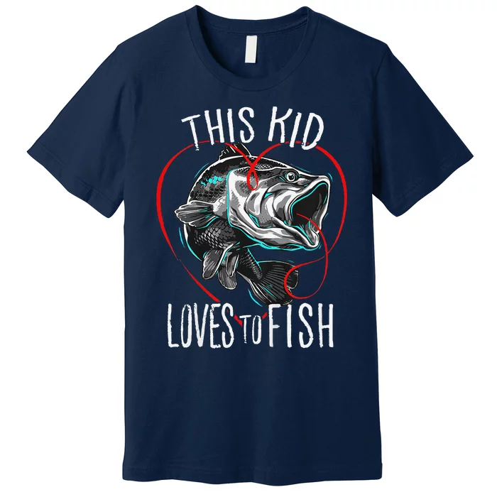 Fishing Gift This Loves To Fish Premium T-Shirt